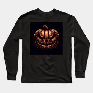 Pumpkin Halloween Long Sleeve T-Shirt